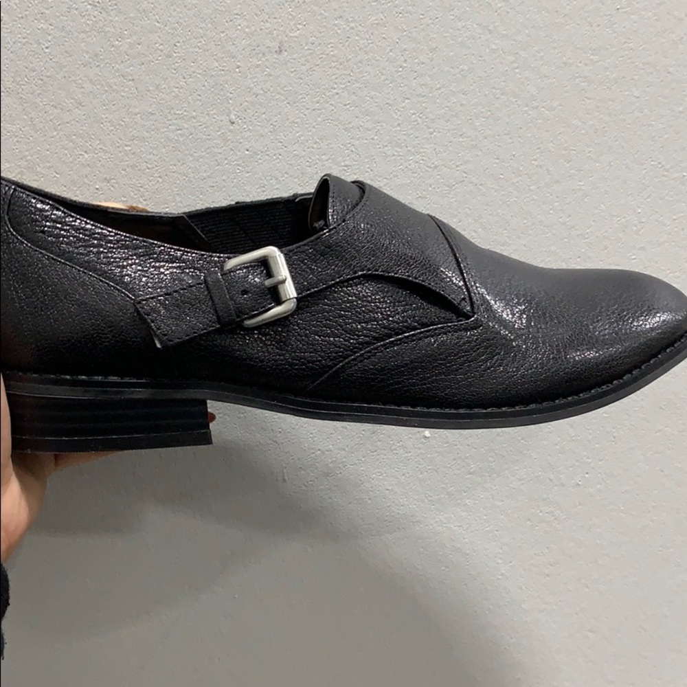 Nine West Black Leather Shoes